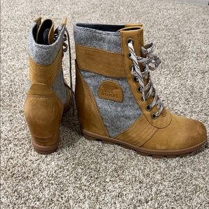 Sorel Wedged Booties